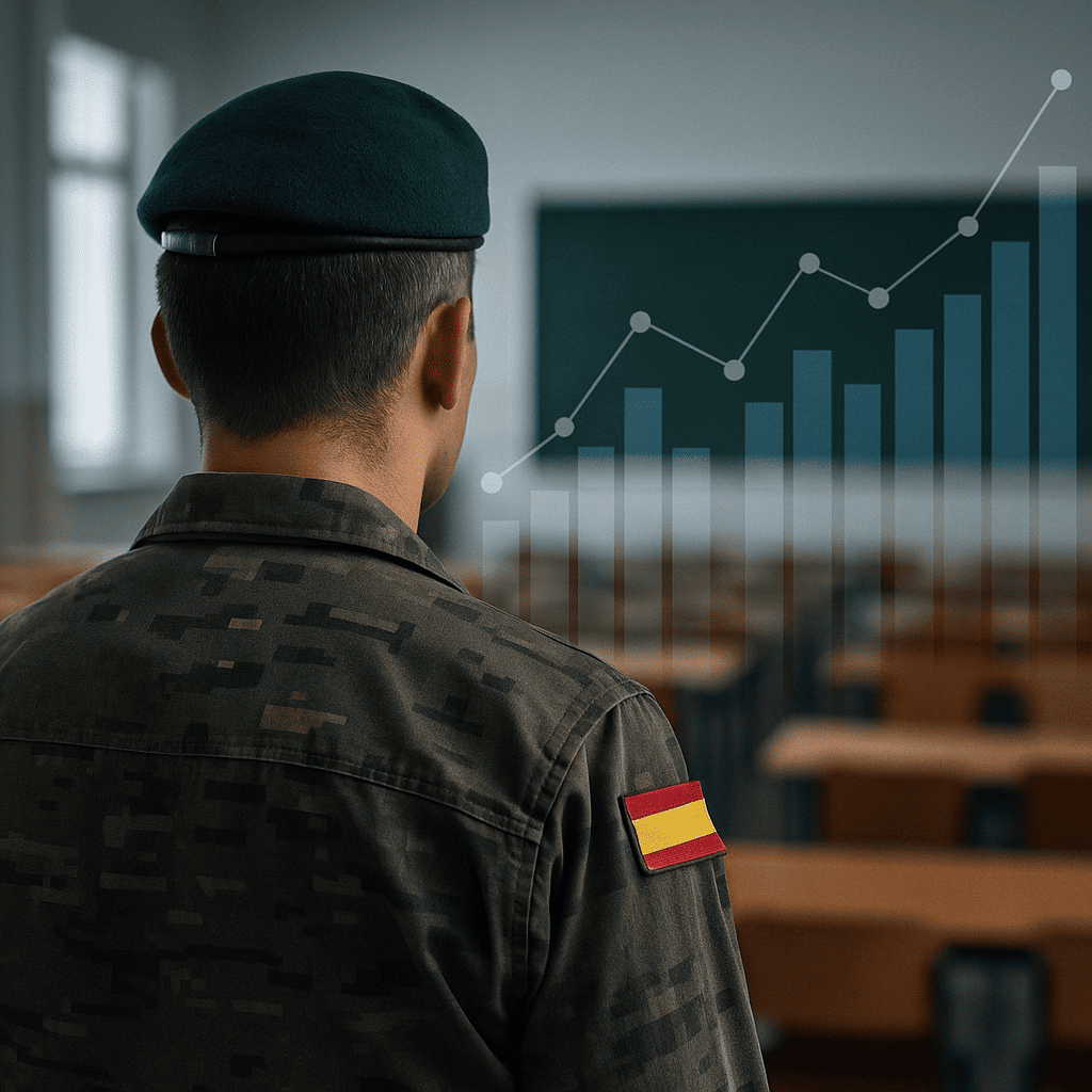 Aumento del gasto militar en defensa