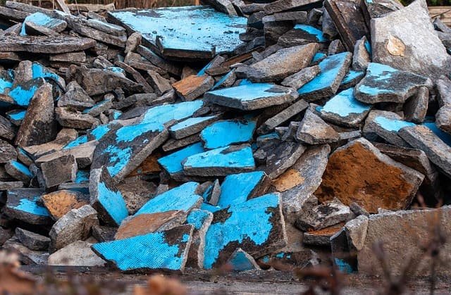 Derrumbe en el centro de Madrid