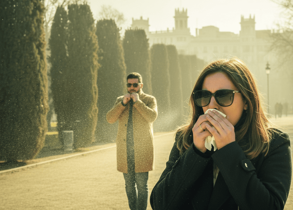 Alerta por alergia en Madrid