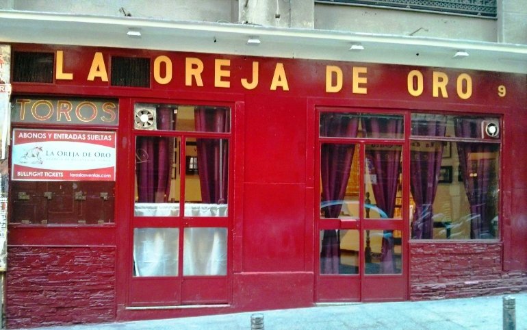 La oreja de oro Madrid